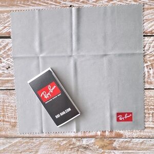 😎Original Ray-Ban Sunglasses Cleaning Cloth😎 NWOT 🆕  5” x 5”